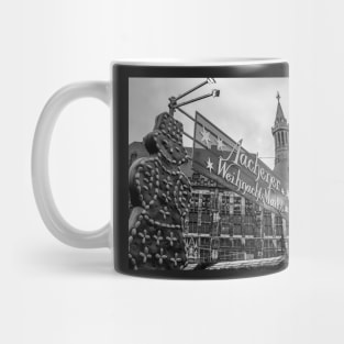 The entrance to Aachen Christmas market Mug